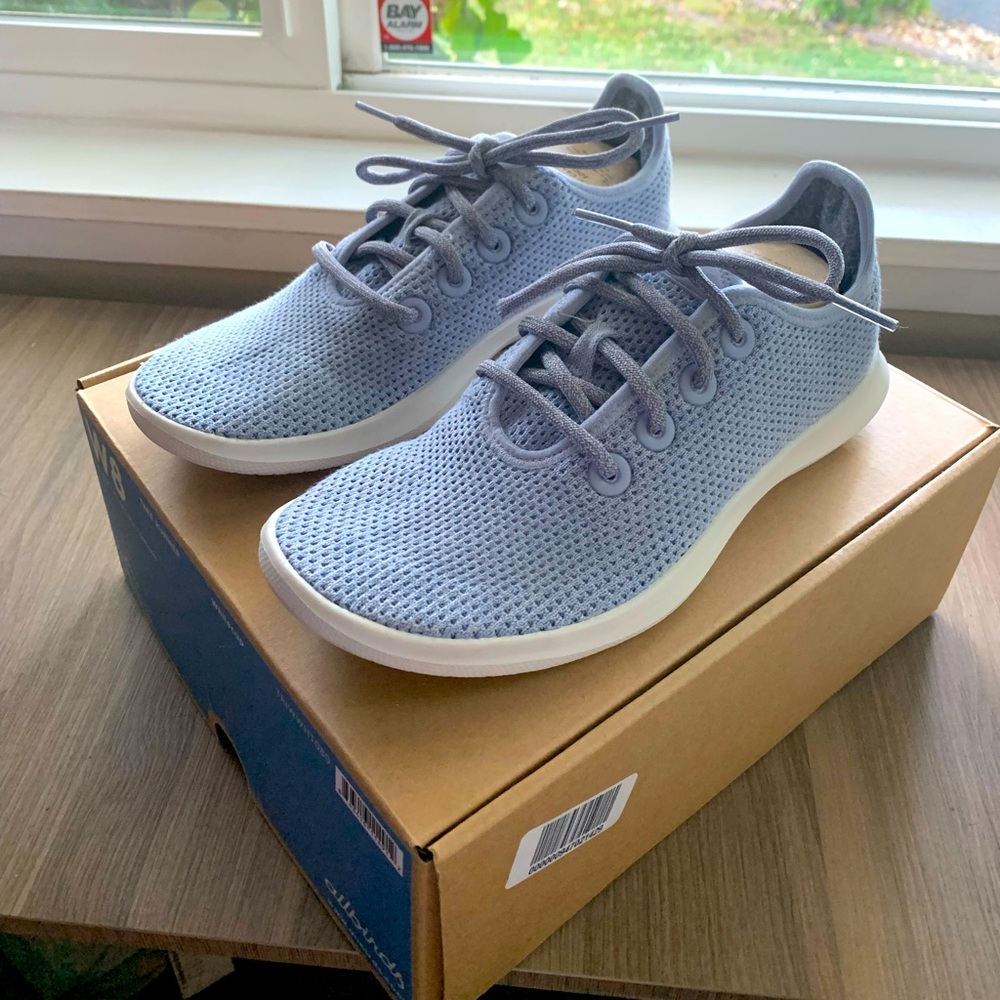 RARE Allbirds Tree Runners Whitecap Blue limited